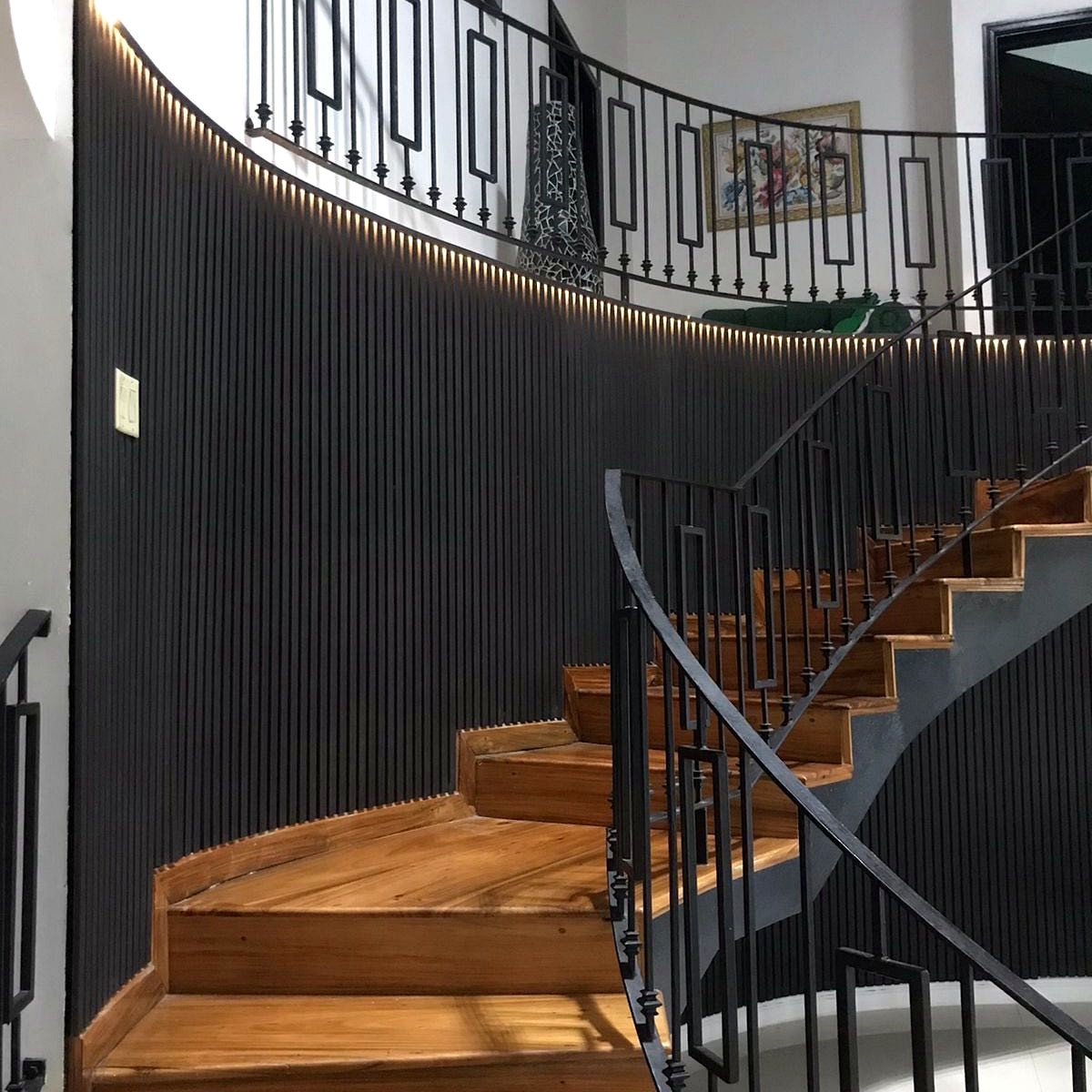 Take the elevated staircase to success featuring our black