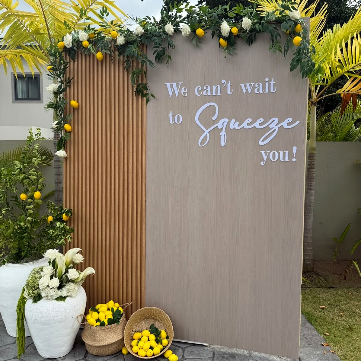 Baby Shower VibesOak Fluted PVC with Aged Bark 9x4 Sheet