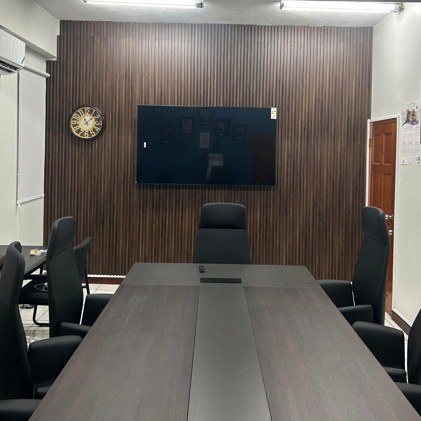Walnut PVC Conference Room